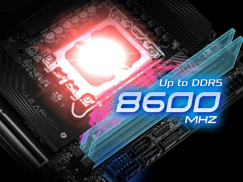 Поддръжка на DDR5 XMP & EXPO